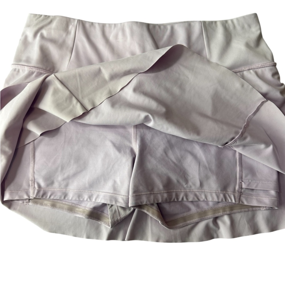 Athleta Momentum Tennis Skort Lavender Purple Built-In Shorts Athletic Skirt M - Picture 12 of 15